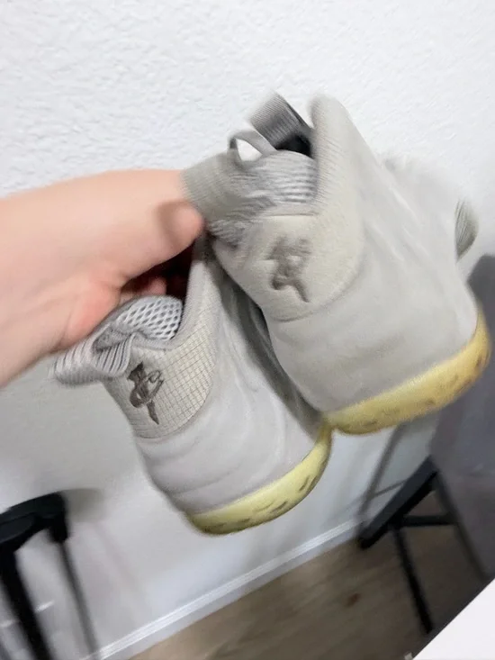 Nike wolf grey Foamposites - Picture 8 of 10